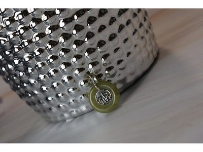 925 Sterling Silver Jadeite Pendant
