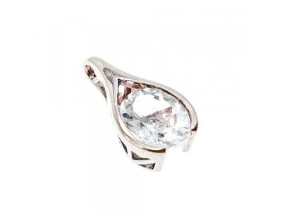 925 Sterling Silver Quartz Pendant