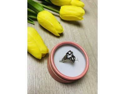 925 Sterling Silver "Seahorse" Ring Size 5.5