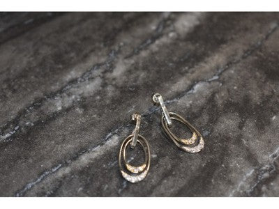 925 Sterling Silver CZ Stud Earrings