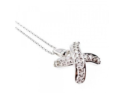 925 Sterling Silver CZ Chain With Pendant