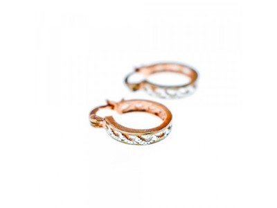 925 Sterling Silver Gold Plated Earrings