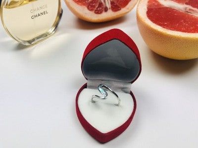 925 Sterling Silver Haliotis Ring Size 7.5