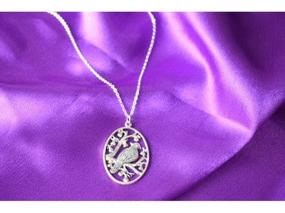 925 Sterling Silver "Bird" Chain With Pendant