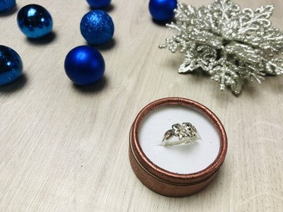 925 Sterling Silver "Butterfly" Ring Size 8