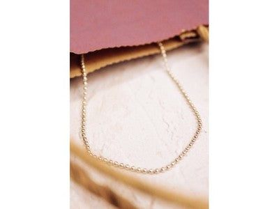 999 Silver Chain "Charm" 16.1 In