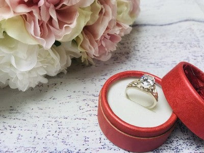 925 Sterling Silver CZ Ring Size 7.5