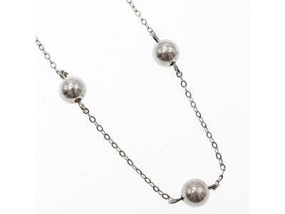 925 Sterling Silver Necklace Italy