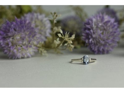 925 Sterling Silver Spinel Ring Size 9.5