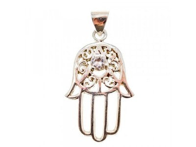 925 Sterling Silver CZ Pendant