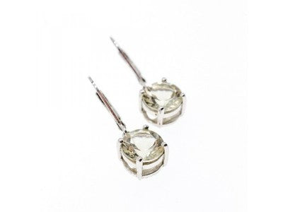 925 Sterling Silver Citrine Earrings