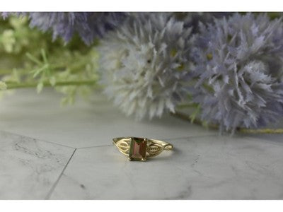 925 Sterling Silver Spinel Ring Size 6.5