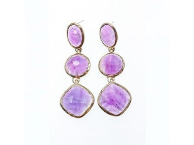 925 Sterling Silver Tourmaline Earrings
