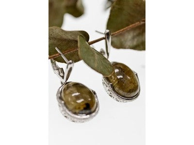 925 Sterling Silver Haliotis "Fantastic" Earrings