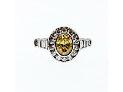 925 Sterling Silver CZ Ring Size 11.75