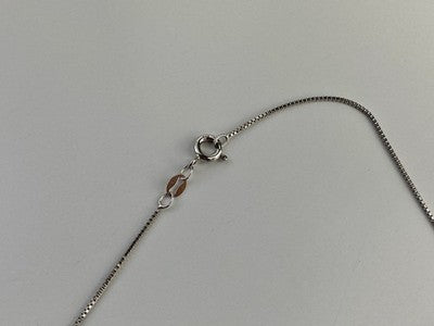 925 Sterling Silver CZ "Girl" Chain With Pendant