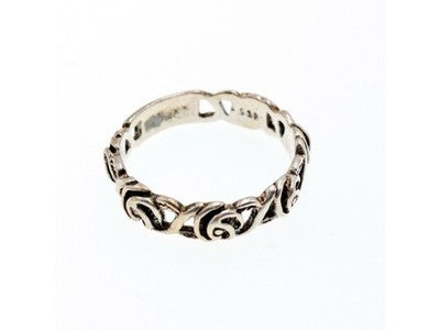 Vintage Sterling Silver Ring Size 10.25
