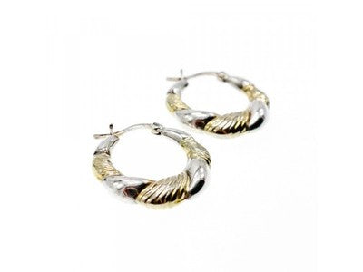 925 Sterling Silver Gold Plated Earrings