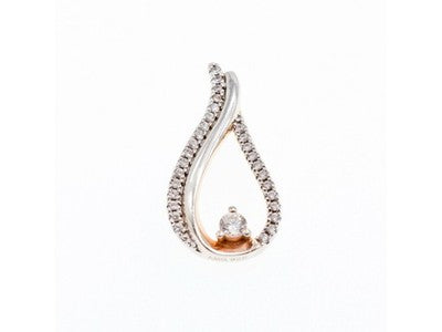 925 Sterling Silver CZ Pendant