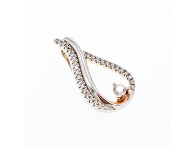 925 Sterling Silver CZ Pendant