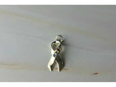 925 Sterling Silver Multicolor CZ Pendant
