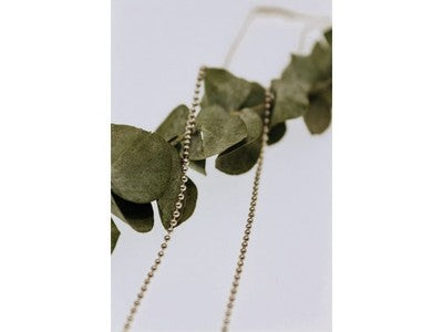 999 Silver Chain "Charm" 16.1 In