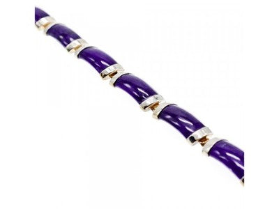 925 Sterling Silver Agate Bracelet