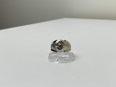 925 Sterling Silver CZ Ring Size 10