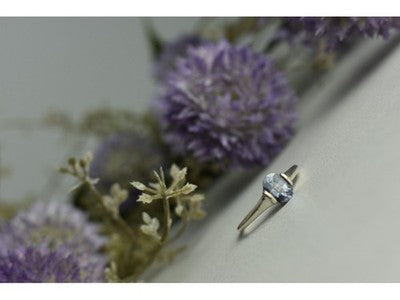 925 Sterling Silver Spinel Ring Size 9.5