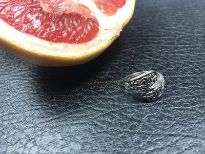 925 Sterling Silver Ring 6.5 (Adjustable)