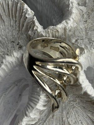 Unique Design 925 Sterling Silver Ring Size 7