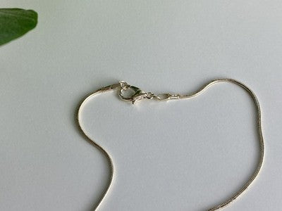 Vintage Chain with  Pendant Carnelian