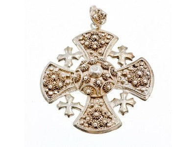 Vintage 950 Sterling Silver Pendant