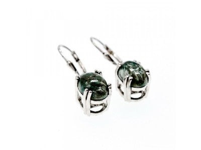 925 Sterling Silver Serpentine Earrings