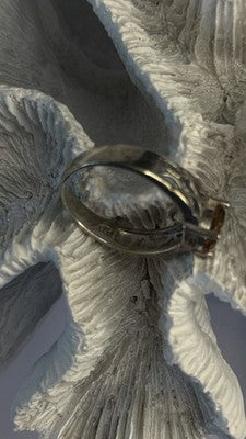 925 Sterling Silver Mystic Sunrise Topaz Ring Size 11.5