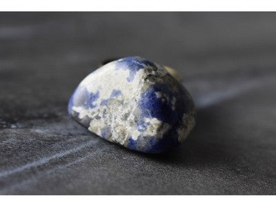 Designer's Ring with Sodalite Size 7.5