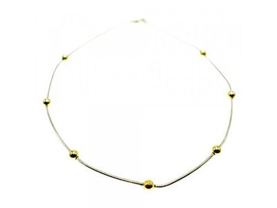 925 Sterling Silver Classic Necklace Italy Milor