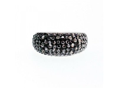 Beautiful 925 Sterling Silver CZ Ring Size 7