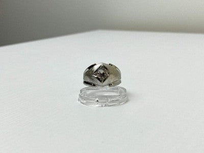 925 Sterling Silver CZ Ring Size 10