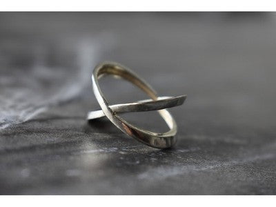 Handmade 925 Sterling Silver Ring Size 7.5