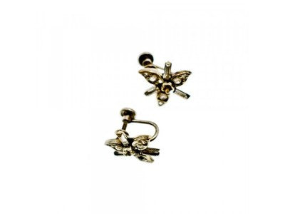 925 Sterling Silver White CZ Earrings