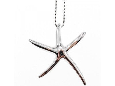 925 Sterling Silver "Starfish" Chain With Pendant