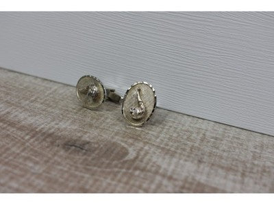Men's Vintage 925 Sterling Silver Cufflinks Mexico