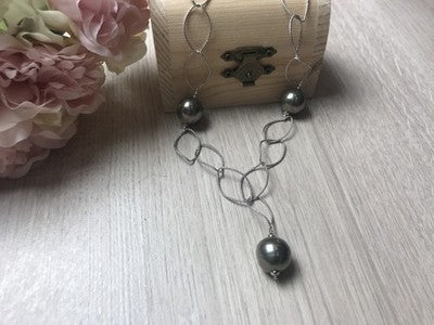 925 Sterling Silver Necklace Italy