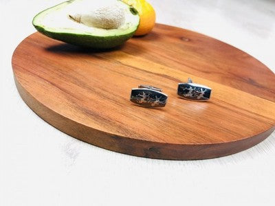 Men's Vintage 925 Siam Sterling Silver Cufflinks