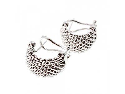 925 Sterling Silver Earrings Italy