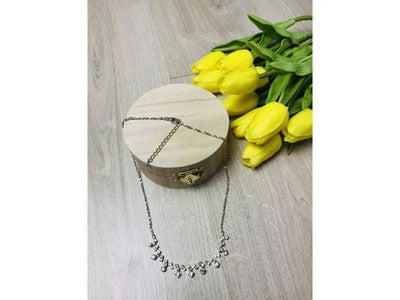 Beautiful Necklace with CZ