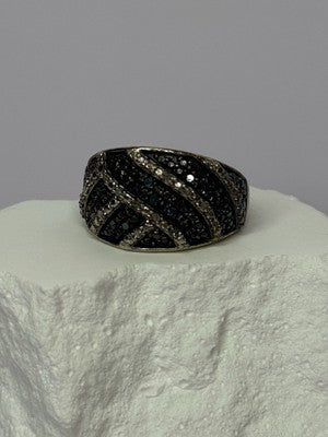 925 Sterling Silver Spinel Ring Size 6