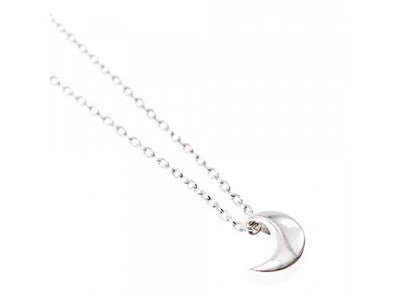 925 Sterling Silver "Moon" Chain With Pendant