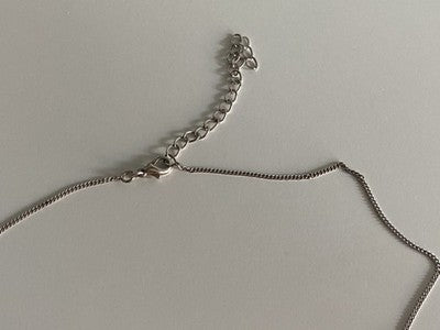 Chain With Pendant Purple CZ